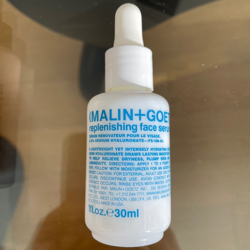 malin goetz replenishing face serum